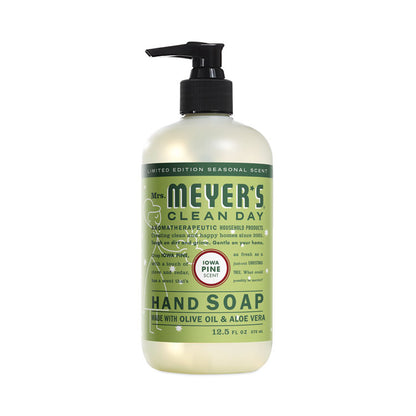 Clean Day Liquid Hand Soap, Iowa Pine Scent, 12.5 oz, 6/Carton
