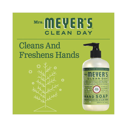 Clean Day Liquid Hand Soap, Iowa Pine Scent, 12.5 oz, 6/Carton