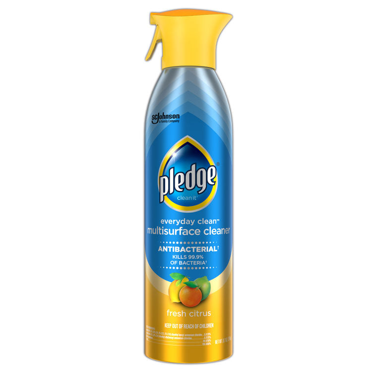 Multi Surface Antibacterial Everyday Cleaner, Citrus Scent, 9.7 oz Aerosol Spray, 6/Carton