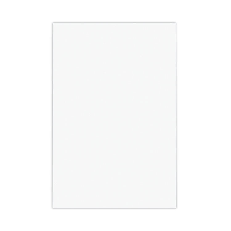 Loose White Memo Sheets, 4 x 6, Unruled, Plain White, 500/Pack