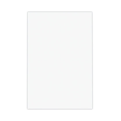 Loose White Memo Sheets, 4 x 6, Unruled, Plain White, 500/Pack