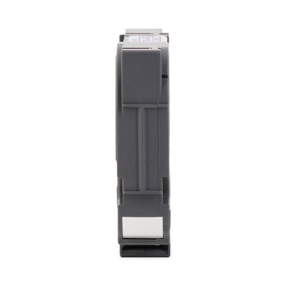 TZe Extra-Strength Adhesive Laminated Labeling Tape, 0.47" x 26.2 ft, Black on Clear