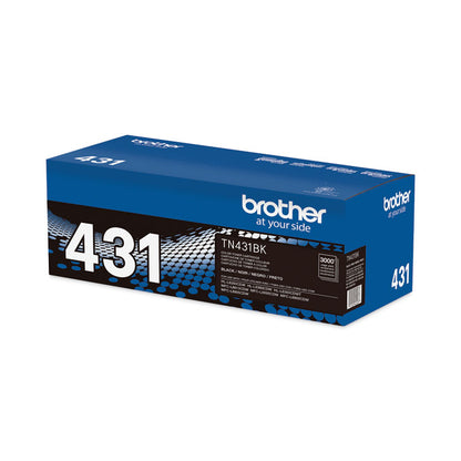 TN431BK Toner, 3,000 Page-Yield, Black