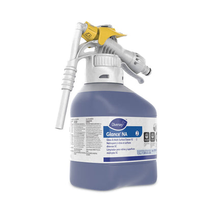 Glance NA Glass and Multi-Surface Cleaner, Unscented, 1.5 L, 2/Carton