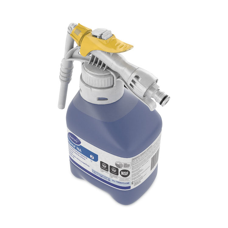 Glance NA Glass and Multi-Surface Cleaner, Unscented, 1.5 L, 2/Carton
