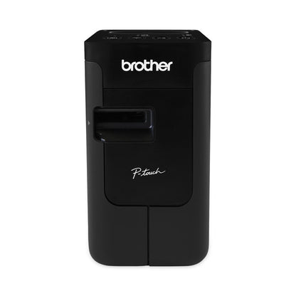 PT-P750W Compact Label Maker with Wireless Enabled Printing, 30 mm/s Print Speed, 6 x 3.12 x 5.62