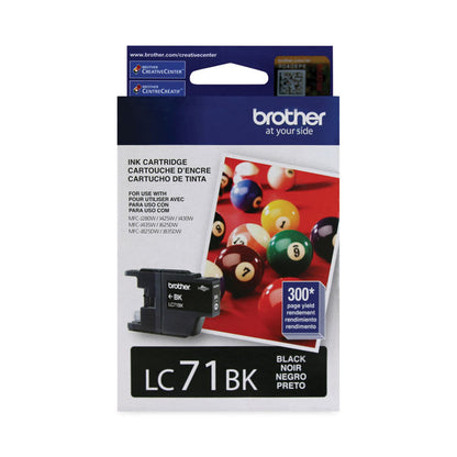 LC71BKS Innobella Ink, 300 Page-Yield, Black