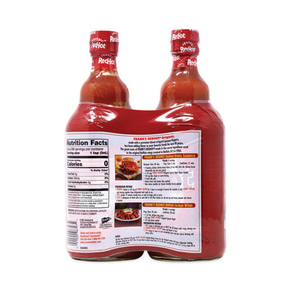 Original Hot Sauce, 25 oz Bottle, 2/Pack