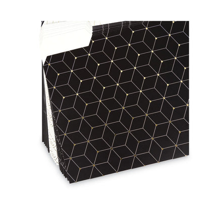 Fashion File Folders, 1/3-Cut Tabs: Assorted, Letter Size, Assorted Colors, 24/Box