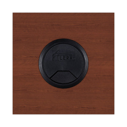 Alera Valencia Series Reversible Return/Bridge Shell, 42w x 23.63d x 29.5h, Medium Cherry