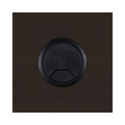 Alera Valencia Series Reversible Return/Bridge Shell, 47.25w x 23.63d x 29.5h, Espresso