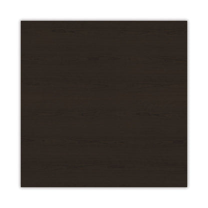 Alera Valencia Series Bookcase, Three-Shelf, 31.75w x 14d x 39.38h, Espresso