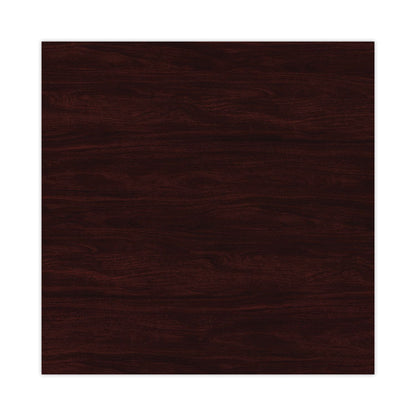 Alera Valencia Series Bookcase, Four-Shelf, 31.75w x 14d x 54.88h, Mahogany