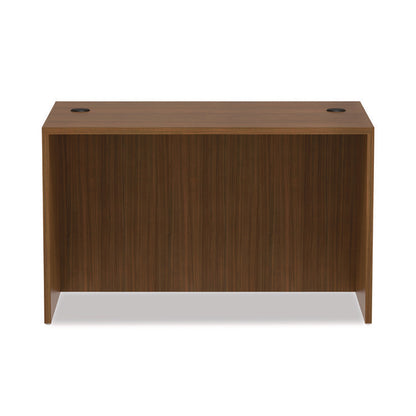 Alera Valencia Series Straight Front Desk Shell, 47.25" x 29.5" x 29.63", Modern Walnut