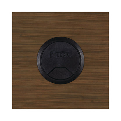 Alera Valencia Series Straight Front Desk Shell, 47.25" x 29.5" x 29.63", Modern Walnut