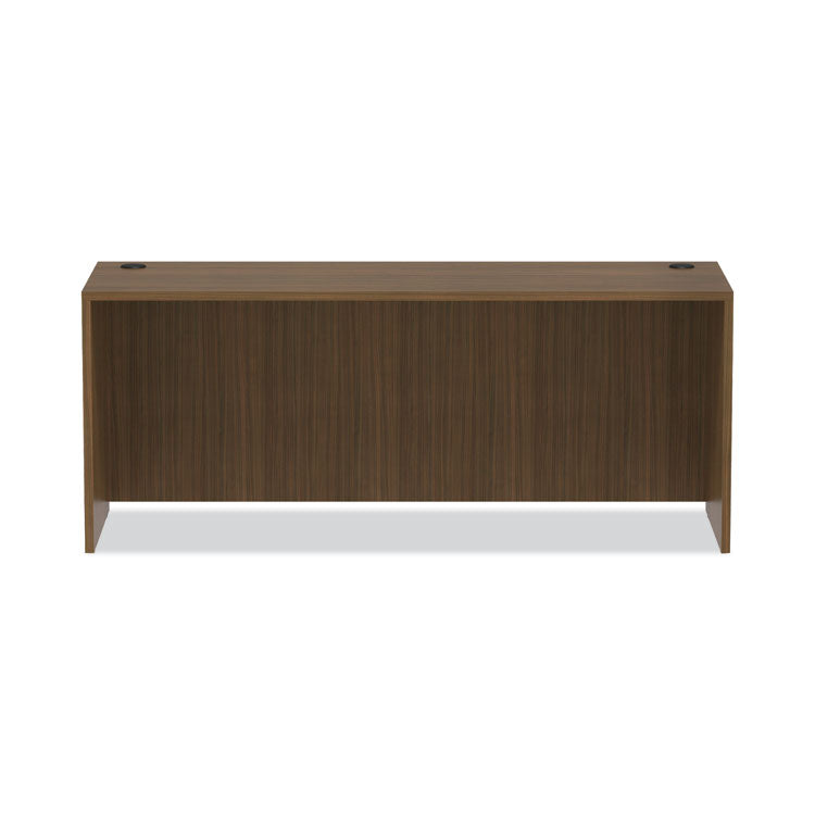 Alera Valencia Series Credenza Shell, 70.88w x 23.63d x 29.5h, Modern Walnut