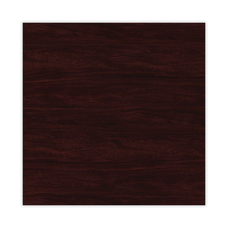 Alera Valencia Series Hutch with Doors, 4 Compartments, 58.88w x 15d x 35.38h, Mahogany