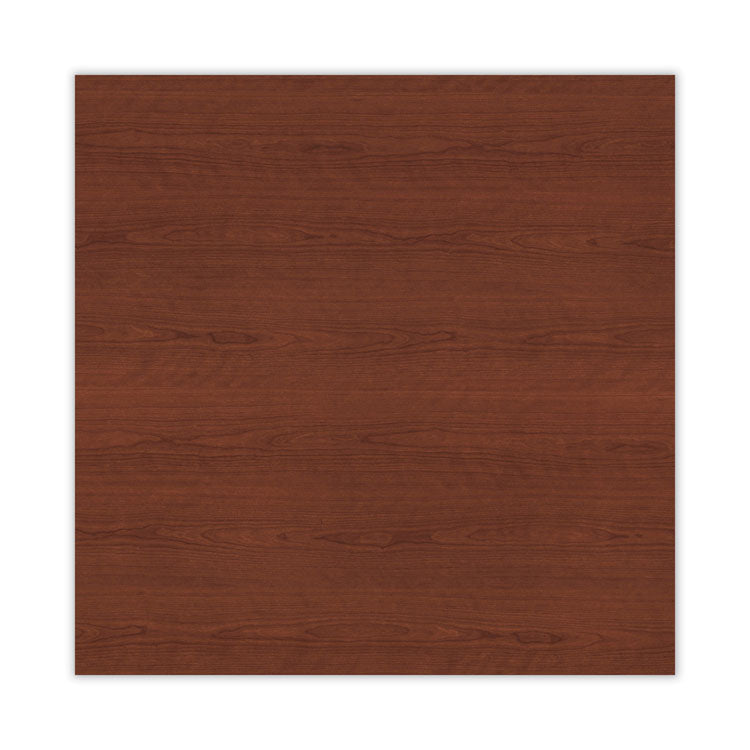 Alera Valencia Series Hutch with Doors, 4 Compartments, 64.75w x 154d x 35.38h, Medium Cherry