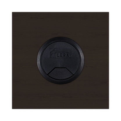 Alera Valencia Series Reversible Return/Bridge Shell, 35w x 23.63d x 29.5h, Espresso