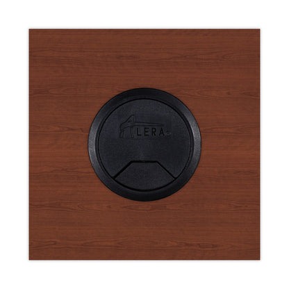 Alera Valencia Series Reversible Return/Bridge Shell, 35w x 23.63d x 29.5h, Medium Cherry