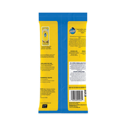 Multi-Surface Cleaner Wet Wipes, Cloth, 7 x 10, Fresh Citrus, White, 25 Wipes