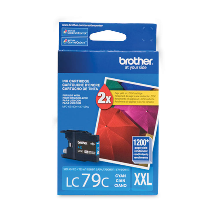 LC79C Innobella Super High-Yield Ink, 1,200 Page-Yield, Cyan