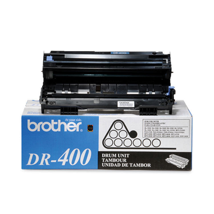 DR400 Drum Unit, 20,000 Page-Yield, Black