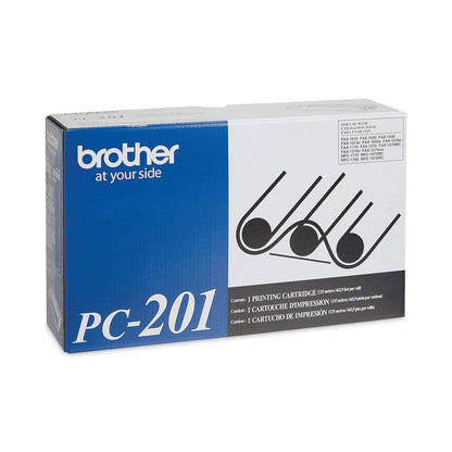 PC-201 Thermal Transfer Print Cartridge, 450 Page-Yield, Black