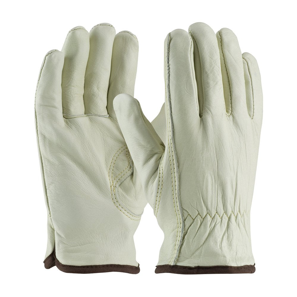 PIP Econ COW Leather Driverglove Thermal KS TH M, 12 Pairs/Pack