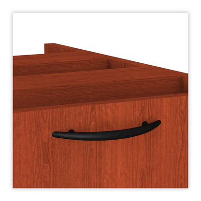 Alera Valencia Series Hanging Pedestal File, Left/Right, 2-Drawer Box/File, Legal/Letter, Medium Cherry, 15.63 x 20.5 x 19.25