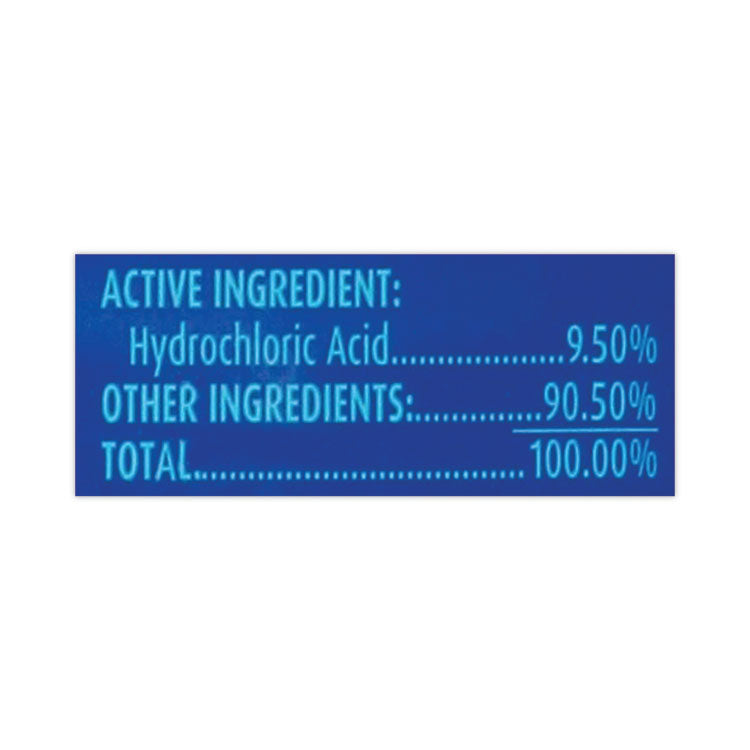 Disinfectant Toilet Bowl Cleaner, Wintergreen Scent, 32 oz Bottle, 12/Carton