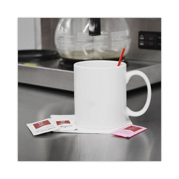 Economy Coffee Condiment Kit, 500/Carton