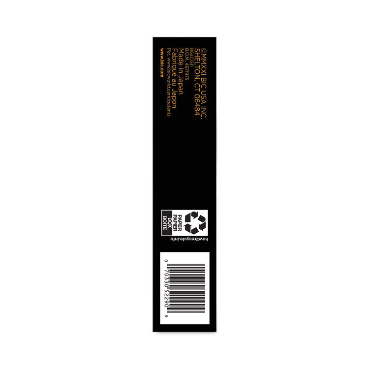 Gel-ocity Quick Dry Gel Pen, Retractable, Medium 0.7 mm, Black Ink, Black Barrel, Dozen