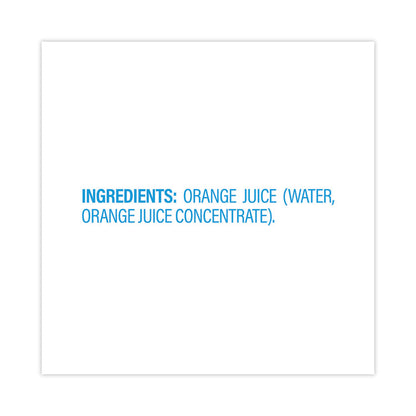 100% Juice, Orange, 4 oz Cup, 48/Box