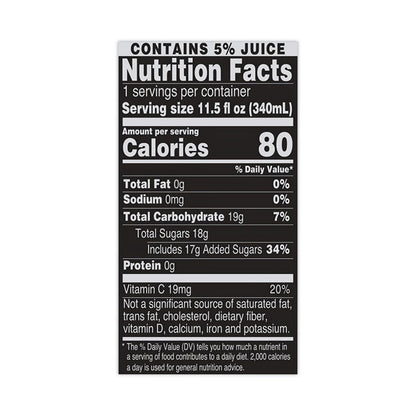 Arnold Palmer Half and Half Iced Tea and Lemonade, 11.5 oz Bottle, 30/Carton