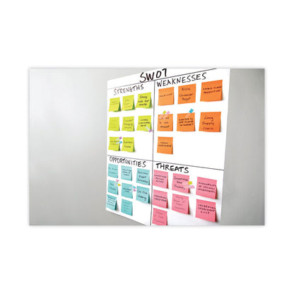 Vertical-Orientation Self-Stick Easel Pads, Unruled, (30) White 25 x 30 Sheets, 2/Carton