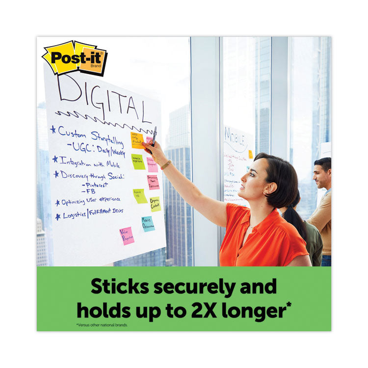 Vertical-Orientation Self-Stick Easel Pads, Unruled, (30) White 25" x 30" Sheets, 6/Carton