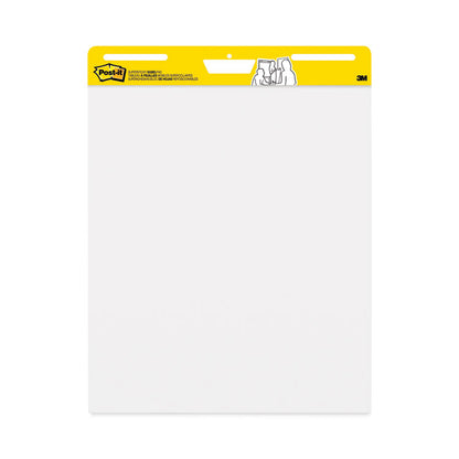 Vertical-Orientation Self-Stick Easel Pads, Unruled, (30) White 25 x 30 Sheets, 4/Carton