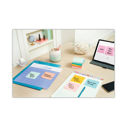 Original Pads in Beachside Cafe Collection Colors, 3" x 3", 100 Sheets/Pad, 12 Pads/Pack