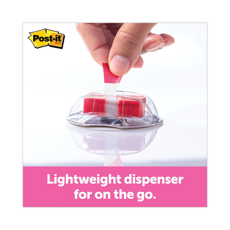 High Volume Flag Dispenser, "Sign Here", Red, 200 Flags/Dispenser