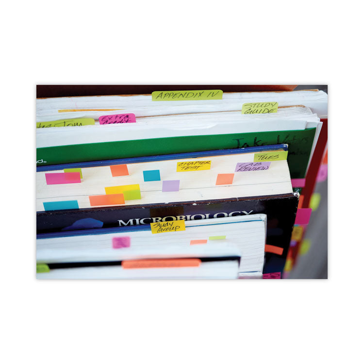 Page Flag Value Pack, 0.5 x 1.75, Assorted Colors, 280 Page Flags, 48, 1/2" Arrows/Pack