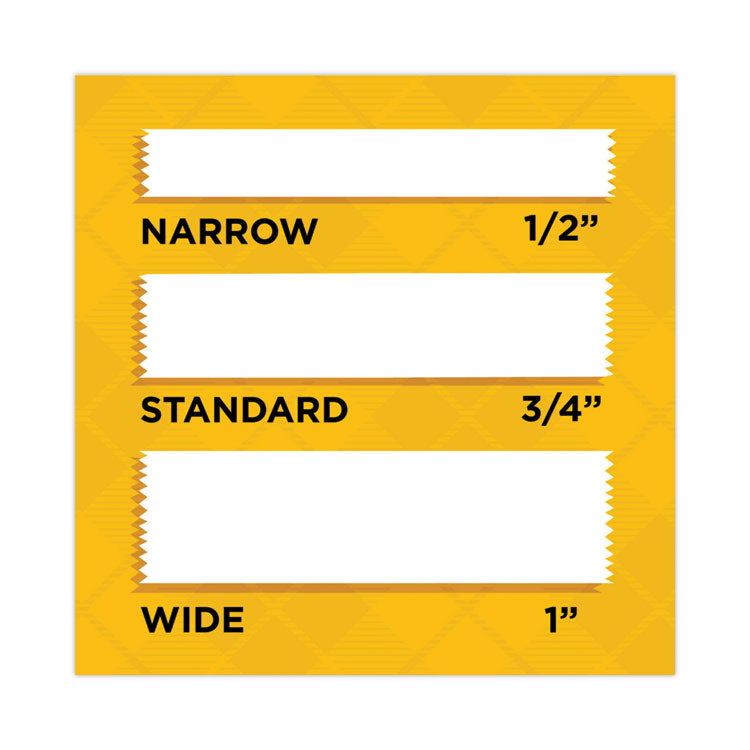 Double-Sided Tape, 3" Core, 0.5" x 36 yds, Clear, 2/Pack