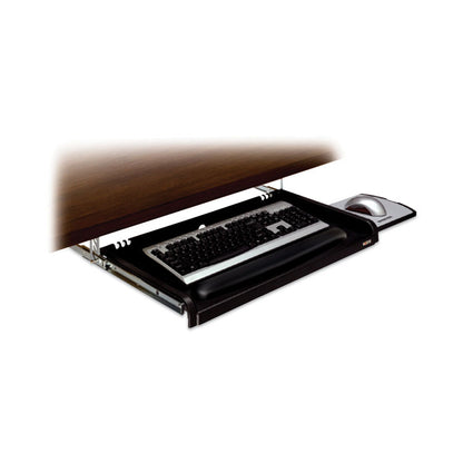 Under Desk Keyboard Drawer, 23w x 14d, Black