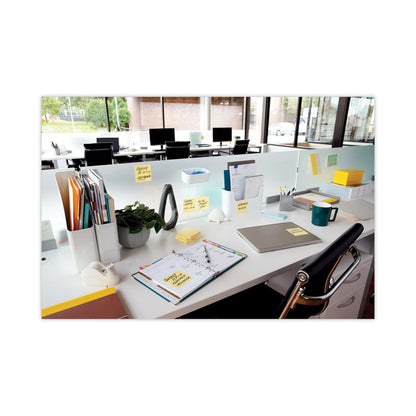 Original Canary Yellow Pop-up Refill Cabinet Pack, 3" x 3", Canary Yellow, 90 Sheets/Pad, 18 Pads/Pack