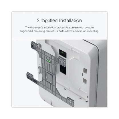 ICON Automatic Roll Towel Dispenser, 20.12 x 16.37 x 13.5, Brushed Gray