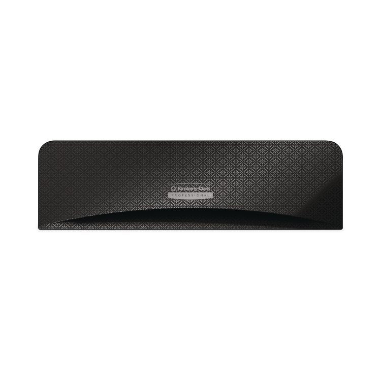 ICON Faceplate for Coreless Standard Roll Toilet Paper Dispenser, 3.56 x 12 x 1.5, Black Mosaic