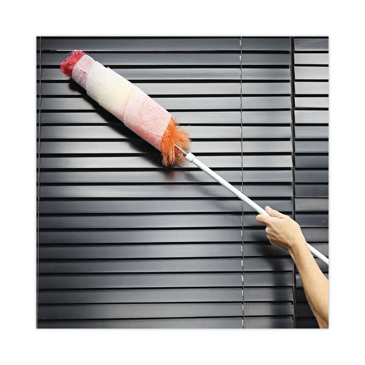 TrapEze Disposable Dusting Sheets, 5" x 125 ft, White, 250 Sheets/Roll, 2 Rolls/Carton