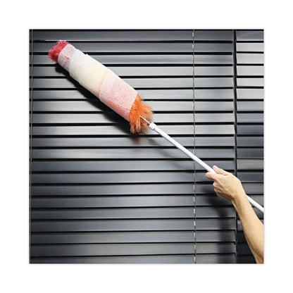 TrapEze Disposable Dusting Sheets, 5" x 125 ft, White, 250 Sheets/Roll, 2 Rolls/Carton