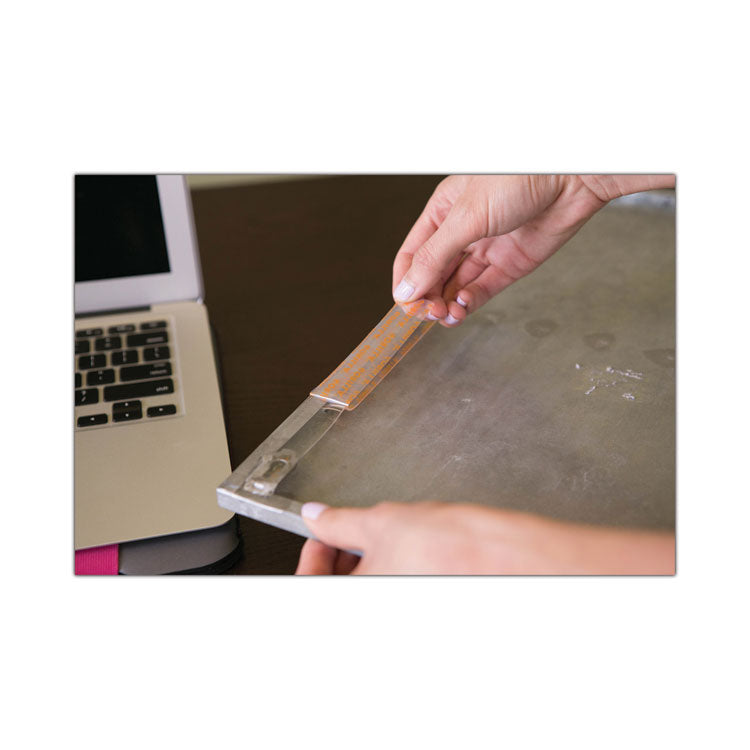 Tough and Clear Double-Sided Mounting Tape, Permanent, Holds Up to 0.25 lb/1 sq in, 1" x 12.5 ft, Clear