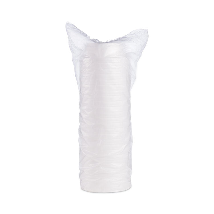 Foam Container, Squat, 8 oz, 4.63" Diameter x 1.13" h, White, 500/Carton
